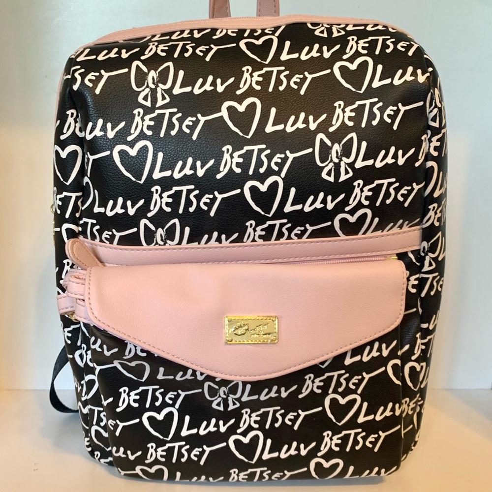Betsey Johnson 2-for-1 Backpack & Crossbody